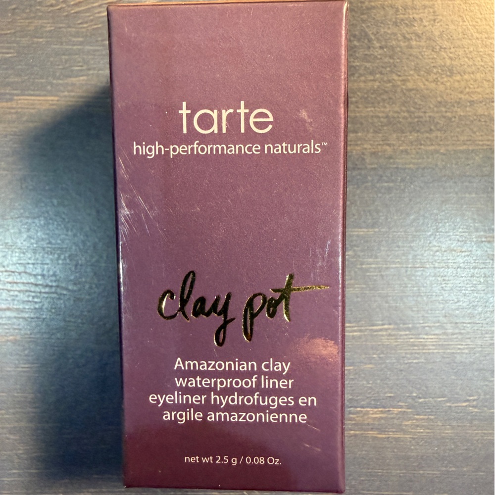 tarte clay pot Amazonian clay waterproof liner in rose gold